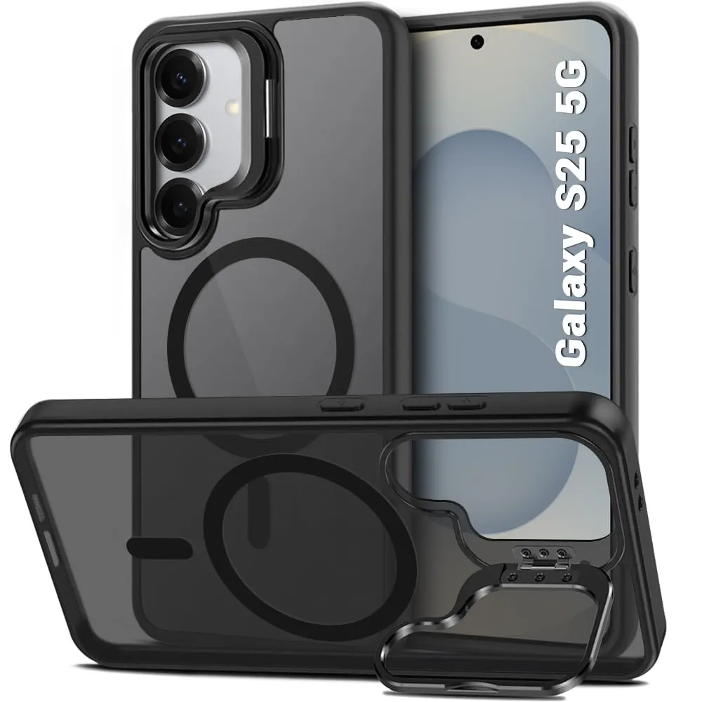 TheGiftKart Hybrid Matte Frosted Back Cover Case for Samsung Galaxy S25 5G